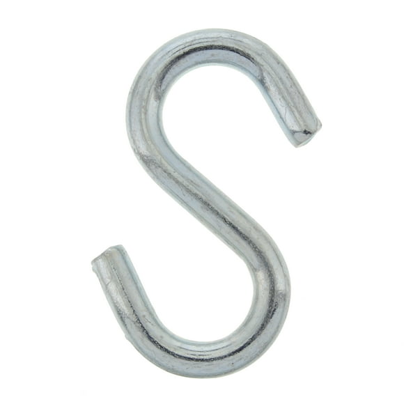 Aexit 5X Universal Hooks 2.7 Long Silver Tone Metal Ball End Hanger S S-Hooks Shape Hooks Aexit 5X Universal Hooks 2.7 Long Silver Tone Metal Ball End Hanger S S-Hooks Shape Hooks